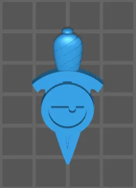 3D Print DIY WISE Lapel Pin