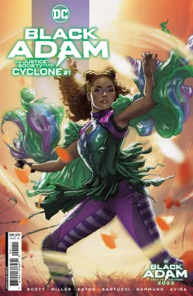 Black Adam Justice Society Files Cyclone #1 Cvr A Andrews