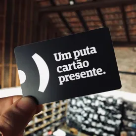 Cartão presente VIRTUAL