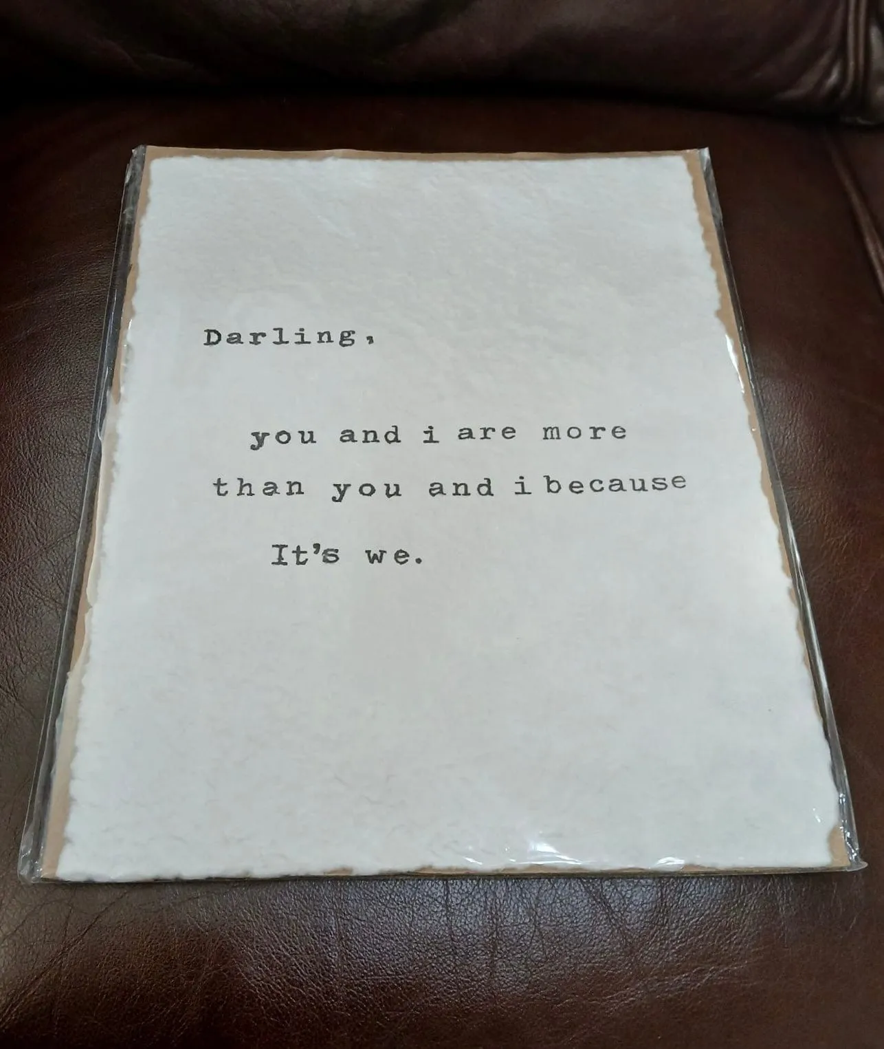 Deckle Edged Poster by Sugarboo