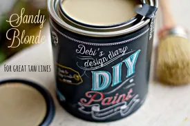 DIY Sandy Blonde Paint