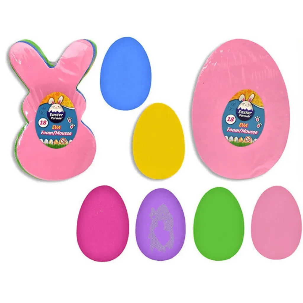 EVA Foam Easter Shapes
