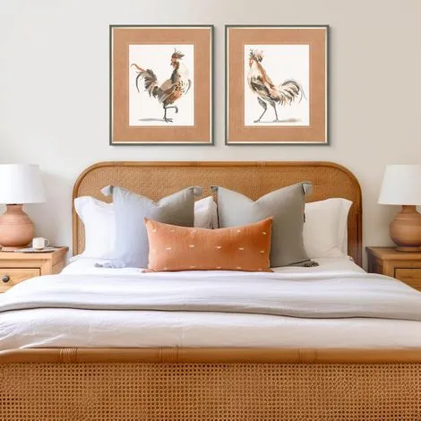 Feathered Finesse Framed Wall Art
