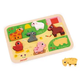Janod - Chunky Puzzle Farm