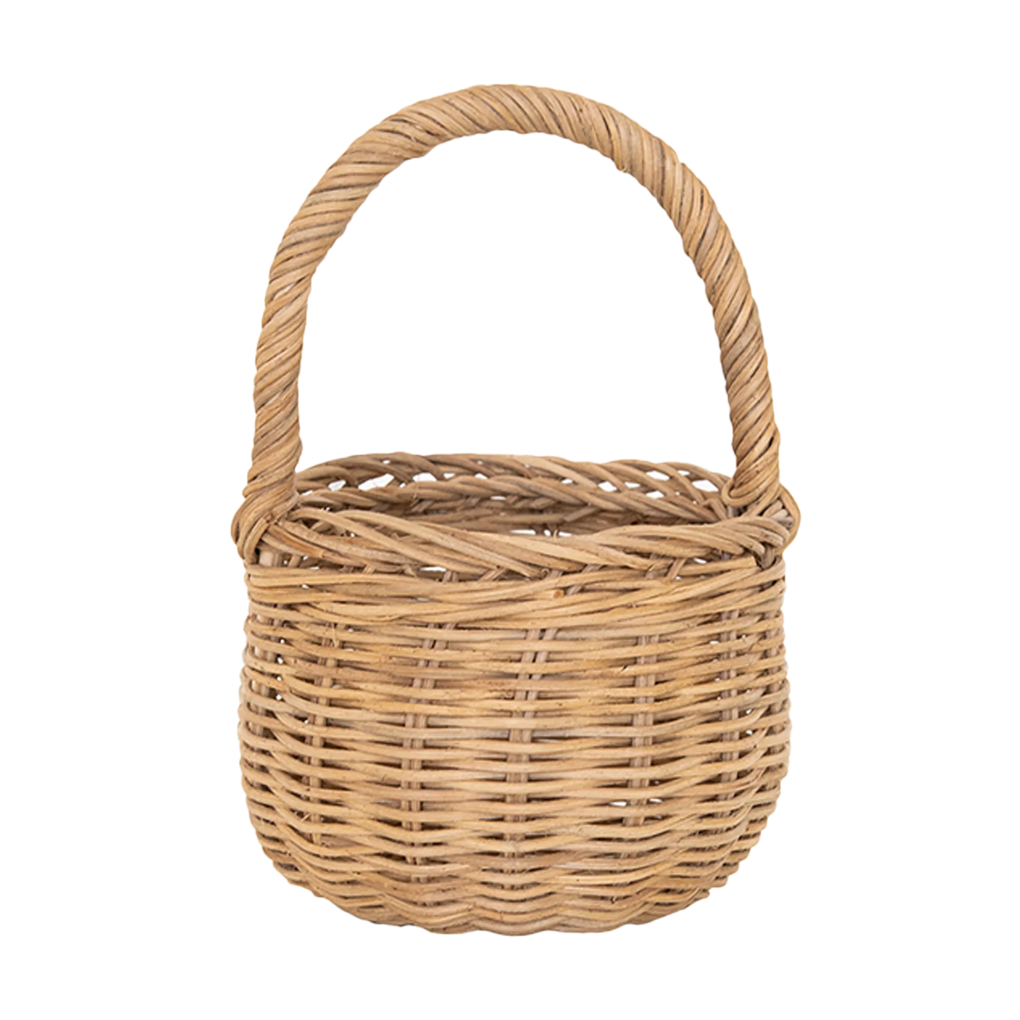 Olli Ella Rattan Berry Basket - Natural