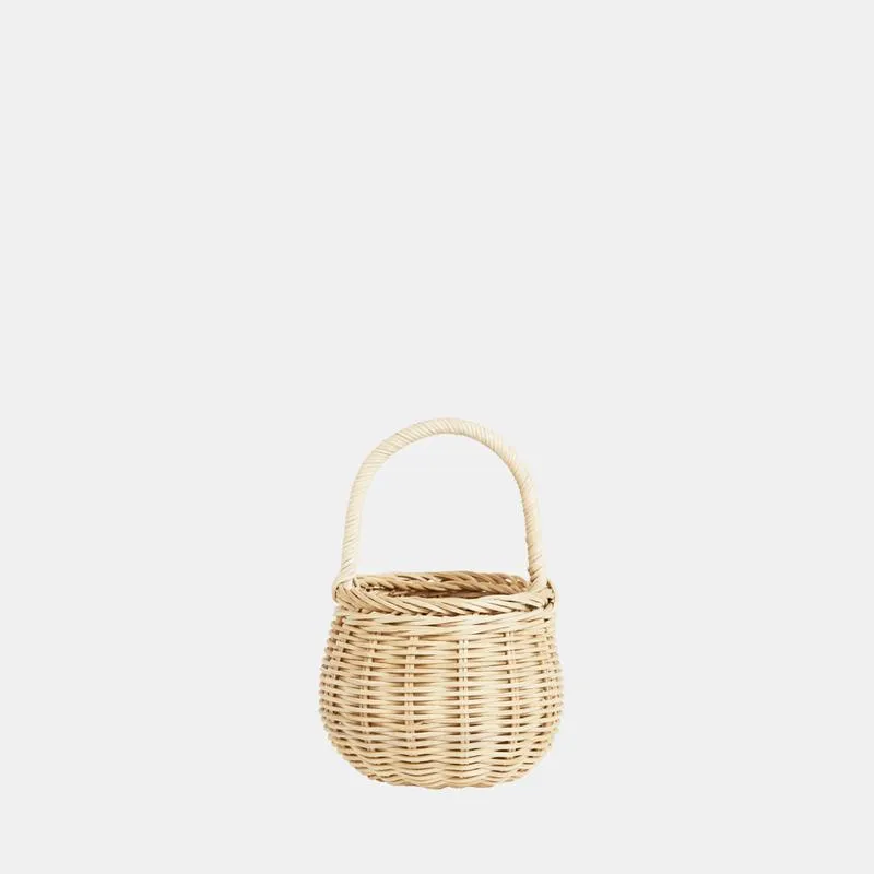 Olli Ella Rattan Berry Basket - Straw
