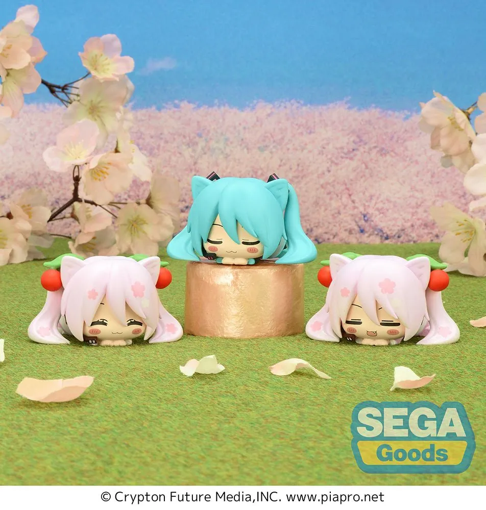 [Pre-order] Hatsune Miku - Ohiruneko Hatsune Miku Series Sakura Miku 2023 Blind box Mini Figure SEGA
