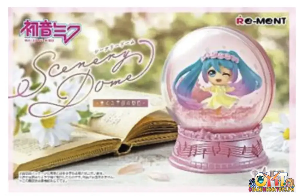 Re-Ment Vocaloid Hatsune Miku Scenery Dome [Box of 4]