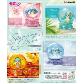 REMENT - HATSUNE MIKU Scenery Dome (set of 4) (2024 Sep resale ver.) 初音未來 初音