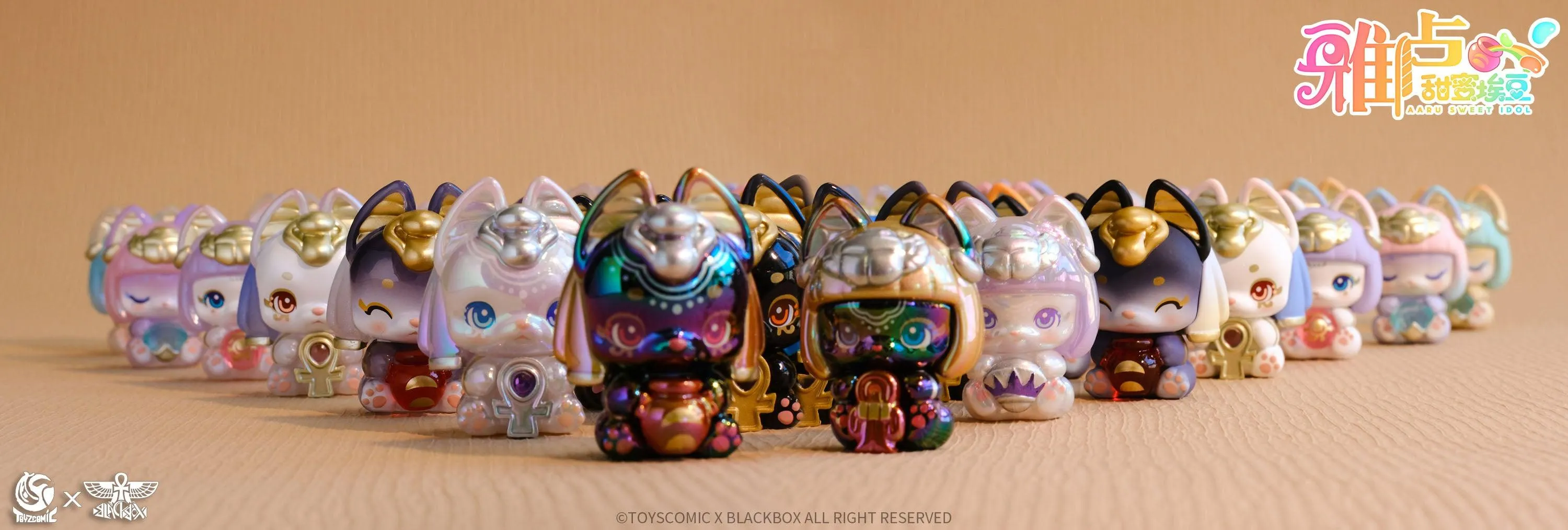 TOYSCOMIC x BLACKBOX AARU SWEET IDOL SERIES MINI TRADING FIGURE - Preorder