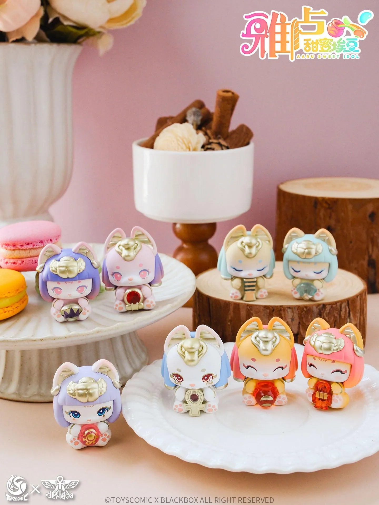 TOYSCOMIC x BLACKBOX AARU SWEET IDOL SERIES MINI TRADING FIGURE - Preorder