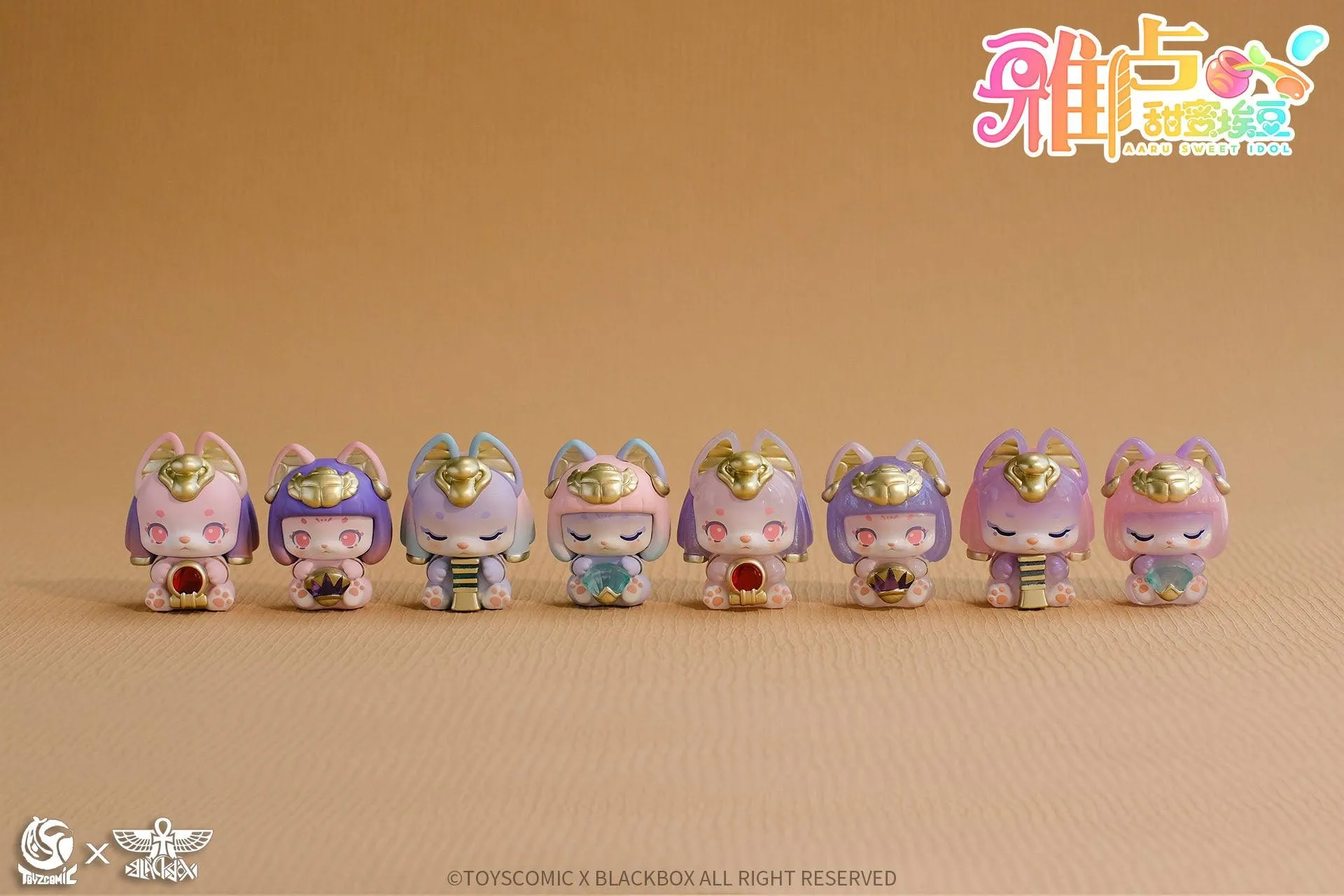TOYSCOMIC x BLACKBOX AARU SWEET IDOL SERIES MINI TRADING FIGURE - Preorder