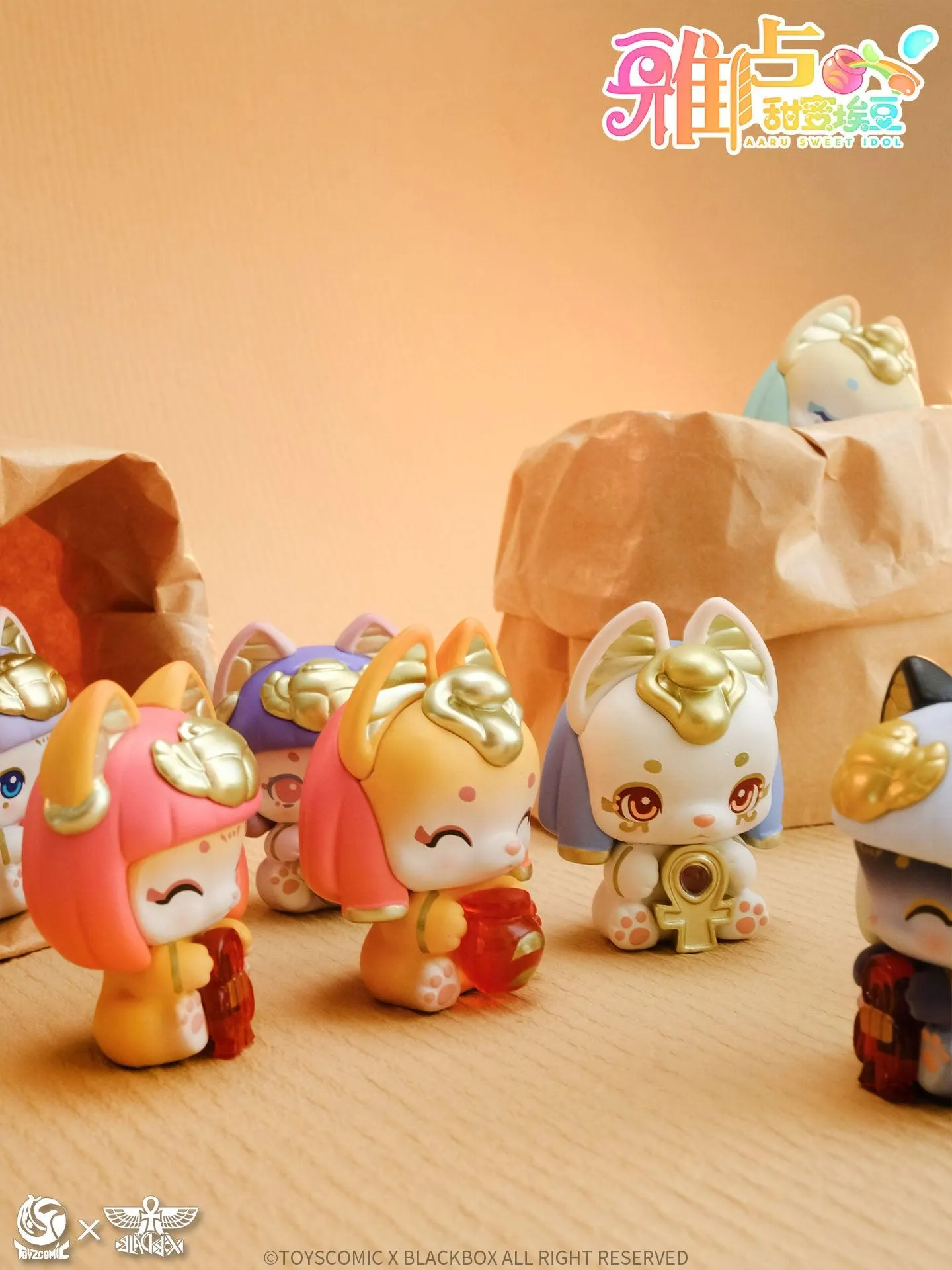 TOYSCOMIC x BLACKBOX AARU SWEET IDOL SERIES MINI TRADING FIGURE - Preorder
