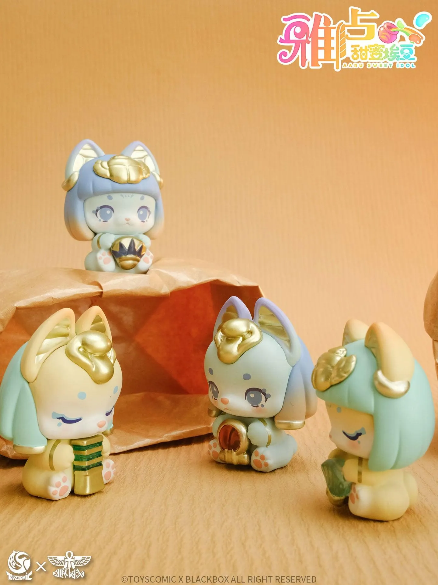 TOYSCOMIC x BLACKBOX AARU SWEET IDOL SERIES MINI TRADING FIGURE - Preorder