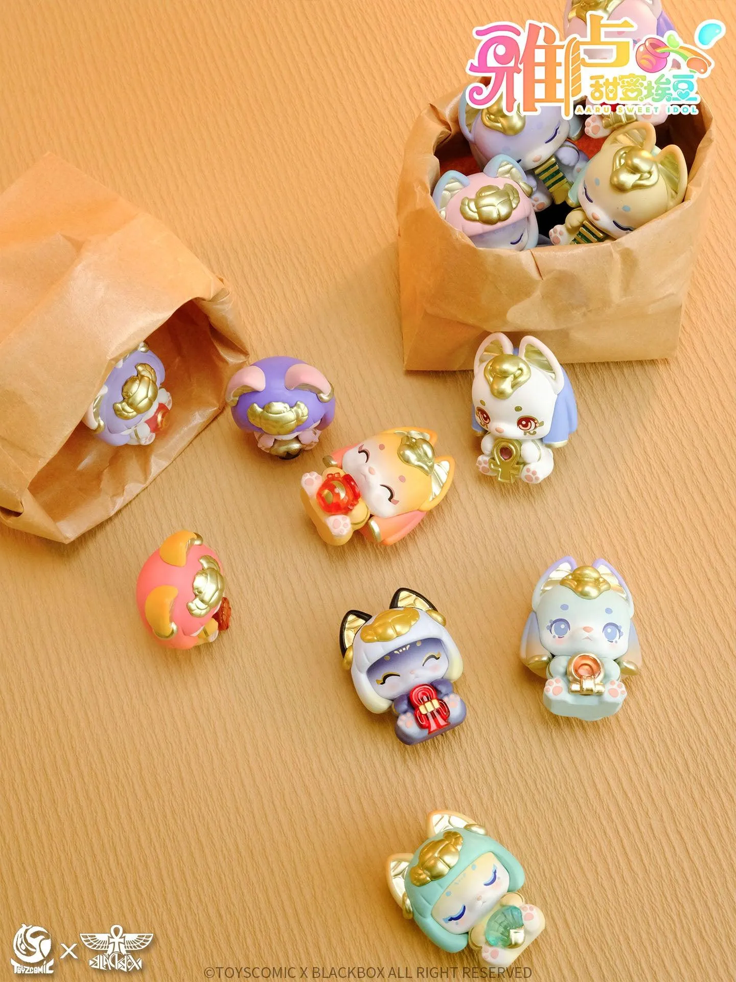 TOYSCOMIC x BLACKBOX AARU SWEET IDOL SERIES MINI TRADING FIGURE - Preorder