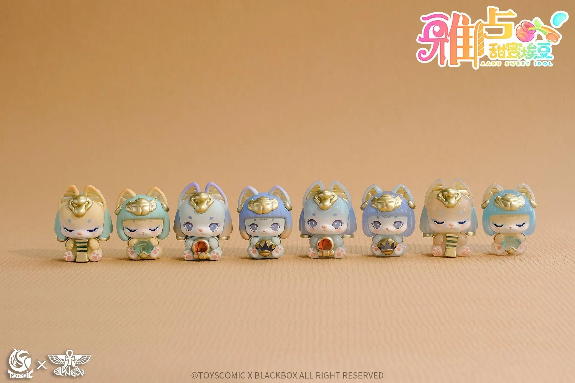 TOYSCOMIC x BLACKBOX AARU SWEET IDOL SERIES MINI TRADING FIGURE - Preorder