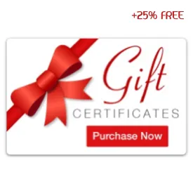 Virtual 25 Dollar gift Certificate